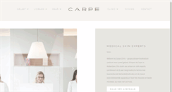 Desktop Screenshot of carpe.be